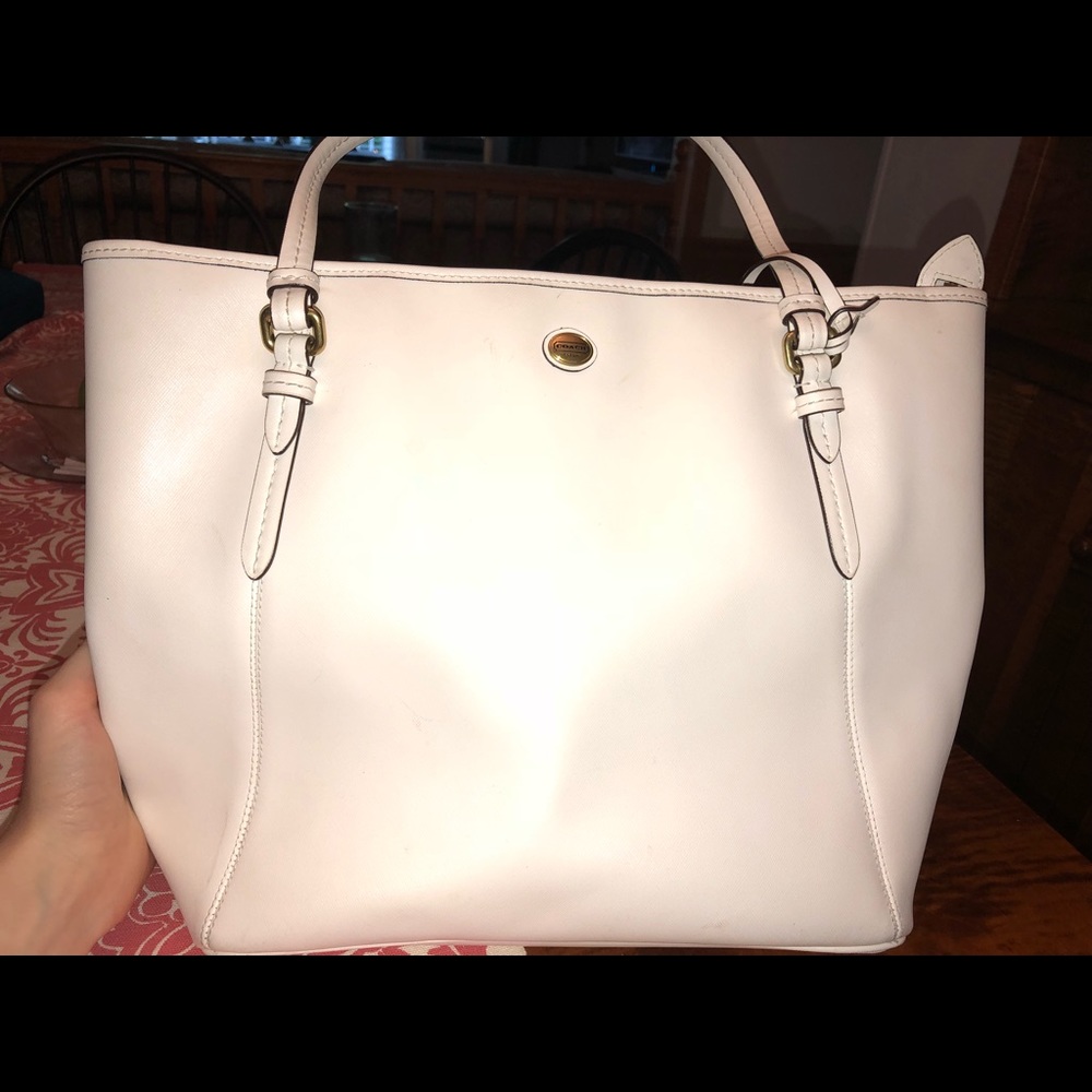 White Coach shoulder bag
